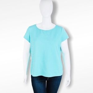 Jaclyn Smith Size XL Green Blouse Top